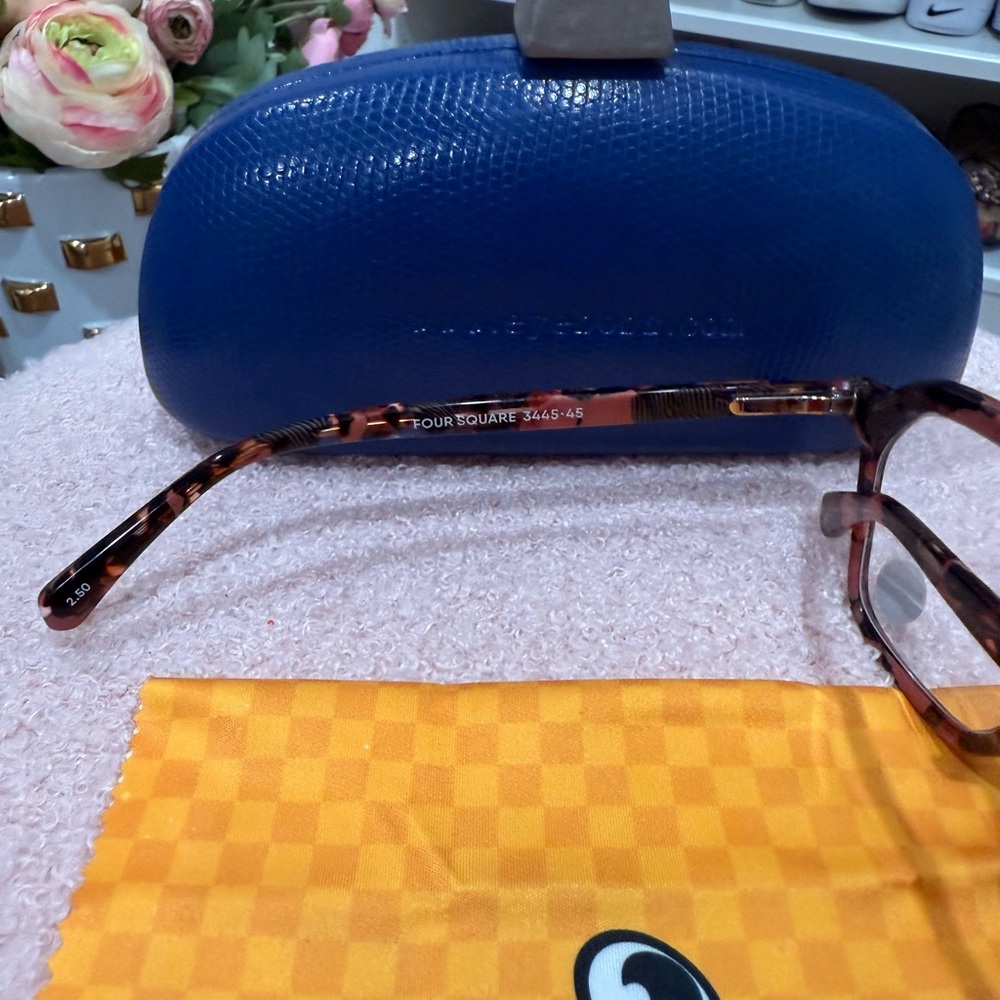 Tortoise Shell Readers with Blue Case EYEBOBS NWT - Picture 7 of 10